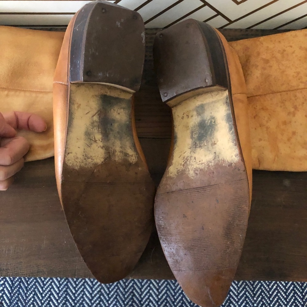 Nine West Vintage Pippa Cognac Boots, 7.5 - Picture 7 of 8